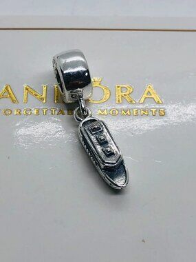 Pandora Disney Cruise Line Ship Pendant Charm